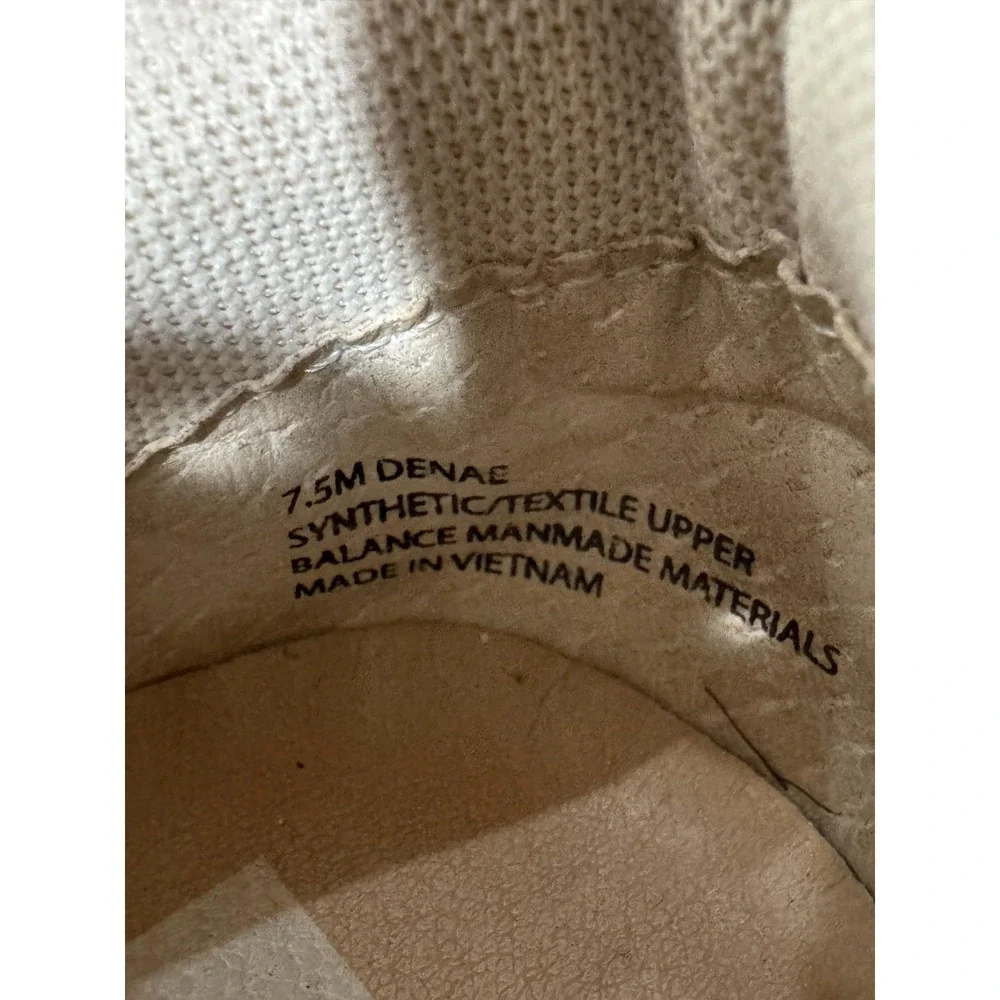 Dolce Vita Platform Sneakers Women 7.5 Beige Woven Chunky Casual Lace Up